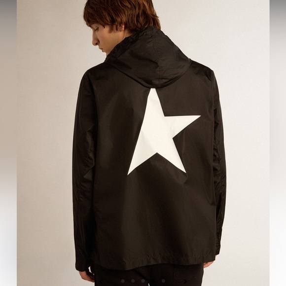Golden Goose windcheater with contrasting white logo and star - Picture 1 of 11